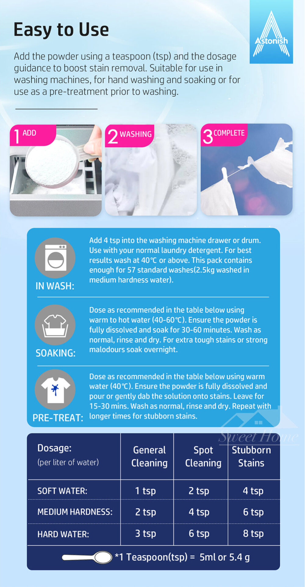 Astonish C1410 Oxy Active Non Bio Stain Remover-9